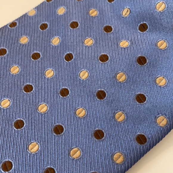 Pal Zileri Blue Dot Handmade Tie - Picture 2 of 5